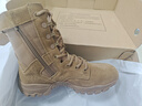 际华三二零五2l新式棕色作战靴作战鞋户外超轻防滑耐磨训练靴沙漠高帮登山鞋男 棕色21作战鞋【高配】 42 码【260】两双鞋垫 实拍图