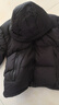 迪士尼（Disney）童装黑金男女童面包服90白鸭绒中大童外套儿童羽绒服 黑   140    晒单实拍图
