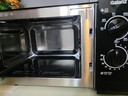格兰仕（Galanz）微波炉烤箱一体机 平板式不锈钢内胆23升大容量家用光波炉机械旋钮操作简单G80F23SP-M8(S0) 实拍图