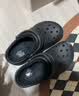 卡骆驰（CROCS）贝雅克骆格保暖拖鞋|205969 黑色-060 41/42(260mm)  实拍图