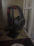 漫步者（EDIFIER）HECATE  G30无线版 头戴式蓝牙耳机2.4G有线无线四模手机电脑耳麦电竞游戏csgo吃鸡FPS听声辨位 黑红色-新升级+【耳机支架】 实拍图