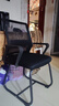 点萤 电脑椅子弓形椅办公椅久坐舒服座椅宿舍椅子靠背椅DNY-84pro 【升级防倾底角】黑框黑网 实拍图
