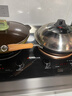 志高（CHIGO）电磁炉电陶炉3500W大功率双灶台式嵌入式凹面家用大火力爆炒智能预约定时圆底电磁灶带锅35A6 Pro 实拍图