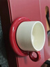 摩登主妇泡茶壶订婚结婚礼物茶杯伴手礼咖啡杯碟陶瓷茶具套装高档礼盒 圆珠两杯碟礼盒套装【乔迁搬家礼物伴手礼】 实拍图