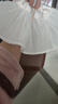 曲美思温柔花边米白色蕾丝大肠发圈女韩系超大号双层头花高级感头绳发饰 花边大发圈+褶皱发圈 晒单实拍图
