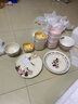 迪士尼陶瓷辅食碗调味碟卡通可爱高颜值餐具女生精致蘸料碟吐骨碟 羊副市长四方碟 实拍图