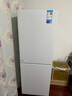 美的（Midea）181升两门冰箱白色两门小户型客厅家用电冰箱租房宿舍低音节能低噪可冷藏冷冻不占地MR-190E 实拍图
