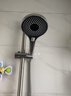 名爵（MEJUE）增压花洒喷头家用手持淋浴花洒浴室洗澡莲蓬头送软管银色Z-05335 实拍图