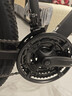 喜德盛（xds）山地自行车黑客350/旭日310 X6铝合金车架21速变速机械碟刹 黑客350黑银17寸（26款） 实拍图