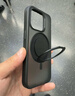 倍思【创新指环扣】适用iphone15promax手机壳苹果15promax保护套Magsafe磁吸充电支架360°旋转 黑 实拍图