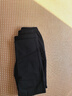 安踏加绒男裤运动裤子男士冬季款加厚保暖针织直筒健身训练长裤卫裤 【冬季加绒直筒裤】logo款/黑-1 L (175) 适合130-150斤 实拍图