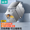 山泽六类千兆直通网络屏蔽模块 CAT6网线直通头双通头RJ45对接头连接器直通头 升级款MKQ-06 实拍图