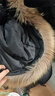 京东京造【进口极寒95鹅绒服】羽绒服男外套女冬季新款中长款 冰川灰 XL 实拍图