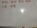 VIZ-PRO(威瀑) 70*50cm小白板挂墙写字板 双面儿童粉笔小黑板家用绿板挂式磁性磁吸办公教学会议挂式 BB5070L 实拍图