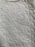 婧麒（JOYNCLEON）婴儿衣服秋冬连体衣纯棉新生儿季男女宝宝夹棉保暖对开哈衣服爬服 中开星月奶白 59cm 【1-3月，体重3.5-6.9kg】 实拍图
