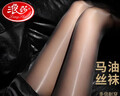 浪莎女士马油袜开档情趣丝袜女薄油光免脱油亮诱惑大码性感连裤袜 实拍图