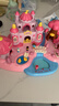 贝初众儿童玩具女孩生日礼物3-6-10岁益智小女生磁力过家家城堡朋友三四 梦幻【三层模拟+滑梯+声光音乐】 7-14高端礼盒61圣诞节礼物 实拍图