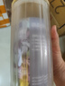 喜碧（Scybe）玻璃密封罐储物罐奶粉茶叶罐零食收纳盒防潮洛森洛森1.6L 2只 实拍图