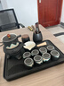 京东京造茶具整套 套装茶壶带茶盘手绘锦绣山河旋转出水茶具16件家用茶具 实拍图