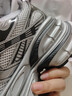 骆驼（CAMEL）银月户外复古老爹鞋秋厚底休闲鞋 L24A283742 灰/枪/黑 37 实拍图