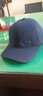 帽子男士秋冬季毛呢棒球帽百搭中老年加绒保暖帽爸爸款 藏青色 可调节 实拍图
