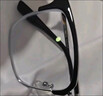 依视路（ESSILOR） 钻晶系列高清耐磨防蓝光近视超薄镜片专业配度数眼镜架男女镜框 金属-全框-2130DG-枪色 镜框+依视路膜岩高清1.60现片 实拍图