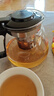【京东物流】茶壶套装整套茶具大容量玻璃茶杯带滤网耐高温泡茶具 1000ML一壶+四杯套装【无茶盘】 实拍图