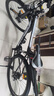 金武端自行车成人山地车公路赛车单车骑行变速超轻越野中学生初中青少年 顶配升级版-辐条轮-黑白色 27.5寸21速 实拍图
