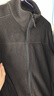迪卡侬（DECATHLON）保暖户外抓绒衣外套男女运动宽松秋摇粒绒外套冲锋衣内胆 男款-全拉链-黑色 S 实拍图
