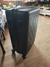 米家小米行李箱24英寸拉杆箱大容量旅行箱万向轮密码箱男女皮箱子黑色 实拍图