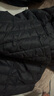 鸭鸭（YAYA）佟丽娅同款轻薄羽绒服女新款冬季短款圆领内胆修身时尚薄外套男 黑色【女款无领】 L 【建议100-115斤】 实拍图