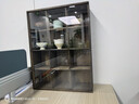 容山堂实木茶杯架挂墙中式小博古架展示架茶具收纳柜多宝阁古董架 海棠形烧桐木收纳柜大12格 实拍图