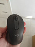 罗技（Logitech）M650 M无线蓝牙鼠标 静音鼠标 办公家用鼠标 Logi Bolt USB接收器 中小手型 黑色 商用版 实拍图
