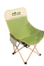 小魔户外折叠椅加高月亮椅露营椅子便携钓鱼椅沙滩躺椅露营午休椅 绿 实拍图