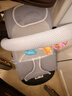 岙贝乐婴儿摇摇椅哄娃神器哄宝宝哄睡摇篮躺椅可折叠可调节摇摇椅安抚椅 灰色双层网:三挡调节+玩具 实拍图