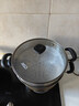 爱仕达（ASD）蒸锅双层不锈钢蒸锅 家用炖蒸煮一体汤锅 28CM大容量蒸笼QVL1528 实拍图