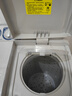 美的（Midea）双桶洗衣机半自动8公斤 品质双电机双缸洗脱分离大件轻松洗 以旧换新家电国家补贴 MP8DS136 实拍图