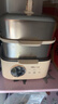 小熊（Bear）电蒸锅 不锈钢 多层大容量智能蒸箱 蒸早餐馒头 9.5L 自动断电炖蒸煮一体机 DZG-B23W1 实拍图