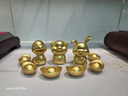 铜师傅《金韵天成十二生肖》真金鎏镀铜摆件 装饰工艺品 十二生肖之兔 实拍图