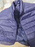 雪中飞男女立领秋羽绒百搭轻薄鸭绒立领修身轻盈隐藏式口袋 青靛蓝|5067-男 M 170/92A 实拍图