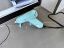 得力（deli）热熔胶枪家用儿童款手工制作快速加热熔胶高粘胶枪天蓝色带胶棒 实拍图