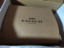 蔻驰（COACH）【品牌直供】女士CALLY小号单肩手提斜挎托特包深棕色/黑色5693 实拍图