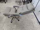 顾全电脑椅人体工学椅家用舒适可躺办公椅久坐舒适老板椅咖C570 实拍图