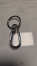 多功能车用钥匙扣男女通用腰挂锁匙扣摩托车实用防丢钥匙链圈挂件 银色【扣环】1个装 实拍图