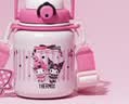 膳魔师（THERMOS）吨吨桶大肚杯316L不锈钢大容量儿童保温杯高颜值生日礼物TEMA 三丽鸥周年庆附杯带吸管 950ml 实拍图