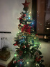 新新精艺 圣诞树圣诞节装饰品加密豪华家用商场门口平安树彩灯发光树1.5m 实拍图