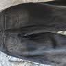 森马（Semir）森柔|牛仔裤女冬摇粒绒直筒裤高腰酷飒风拖地裤109725124006 实拍图