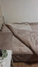 京东京造 220g牛奶绒四件套 A类秋冬加厚高克重法兰绒保暖双人床单枕套被套 1.5米床 暮霞 实拍图