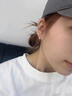 戚小米（QI XIAO MI）S999纯银淡水珍珠耳钉女防堵针养耳洞小耳环高级感耳骨钉足银耳饰 3mm白色珍珠耳钉一对【999足银】适合养耳洞 实拍图