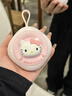 三丽鸥（SANRIO）暖手宝化妆镜二合一快速升温三档调节长效续航迷你便携萌趣可爱姨妈神器冬季送女朋友礼物 凯蒂猫 实拍图
